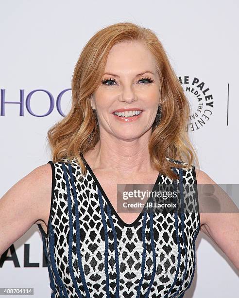 Marg Helgenberger attends The Paley Center for Media's PaleyFest 2015 Fall TV Preview for "CSI" Farewell Salute at The Paley Center for Media on...