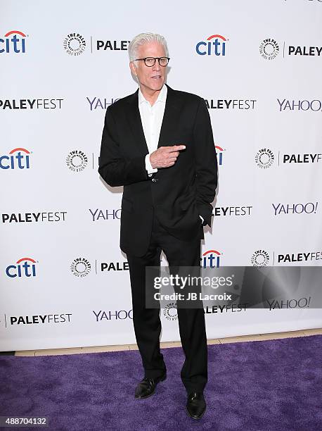 Ted Danson attends The Paley Center for Media's PaleyFest 2015 Fall TV Preview for "CSI" Farewell Salute at The Paley Center for Media on September...