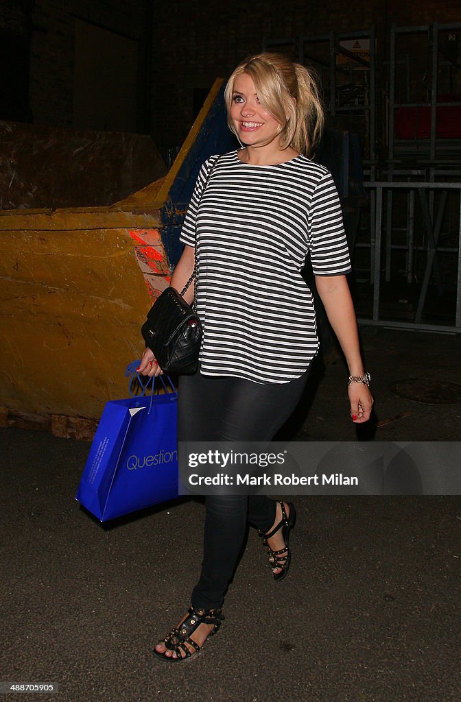 Celebrity Sightings In London - May 7, 2014