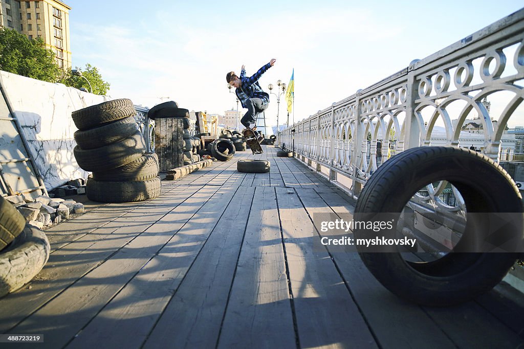 Skateboarder