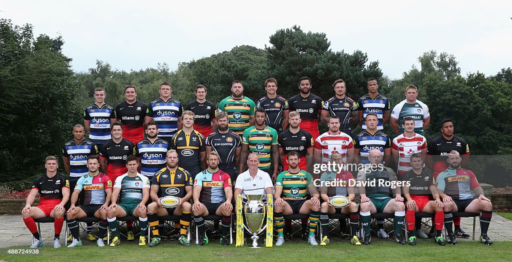 England Rugby World Cup Squad Photocall