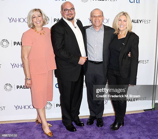 Ann Donahue Co-Creator/Executive Producer, Anthony E. Zuiker, Creator/Executive Producer, Jonathan Littman, Executive Producer, and Carol Mendelsohn...