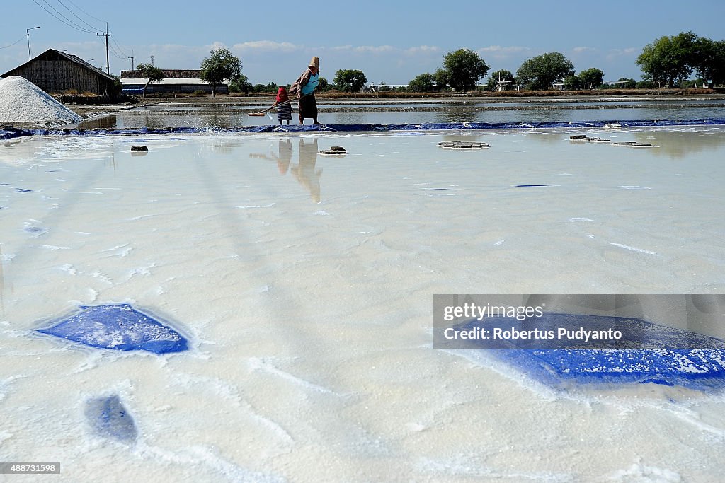 Indonesian Salt Production Increases Due To Prolonged Drought