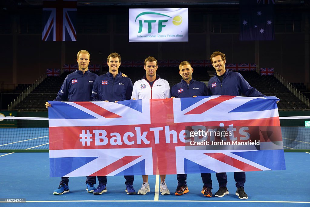Great Britain v Australia Davis Cup Semi Final 2015 - Previews