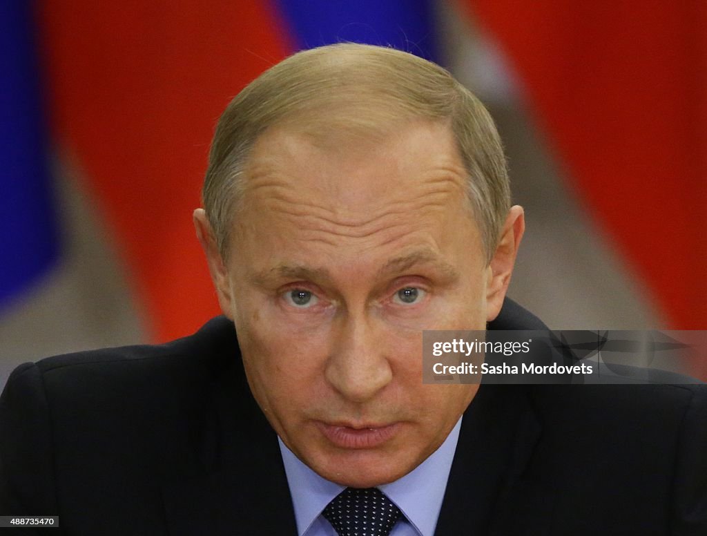 President Putin Speaks Before New Governors