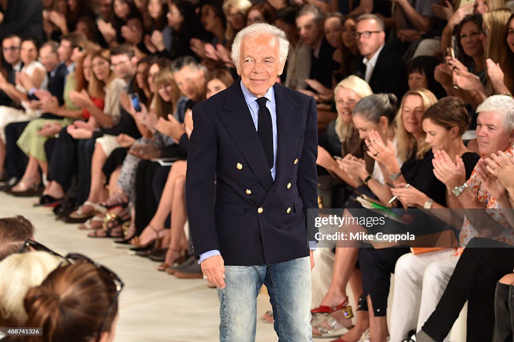 Ralph Lauren - Front Row - Spring 2016 New York Fashion Week: The Shows