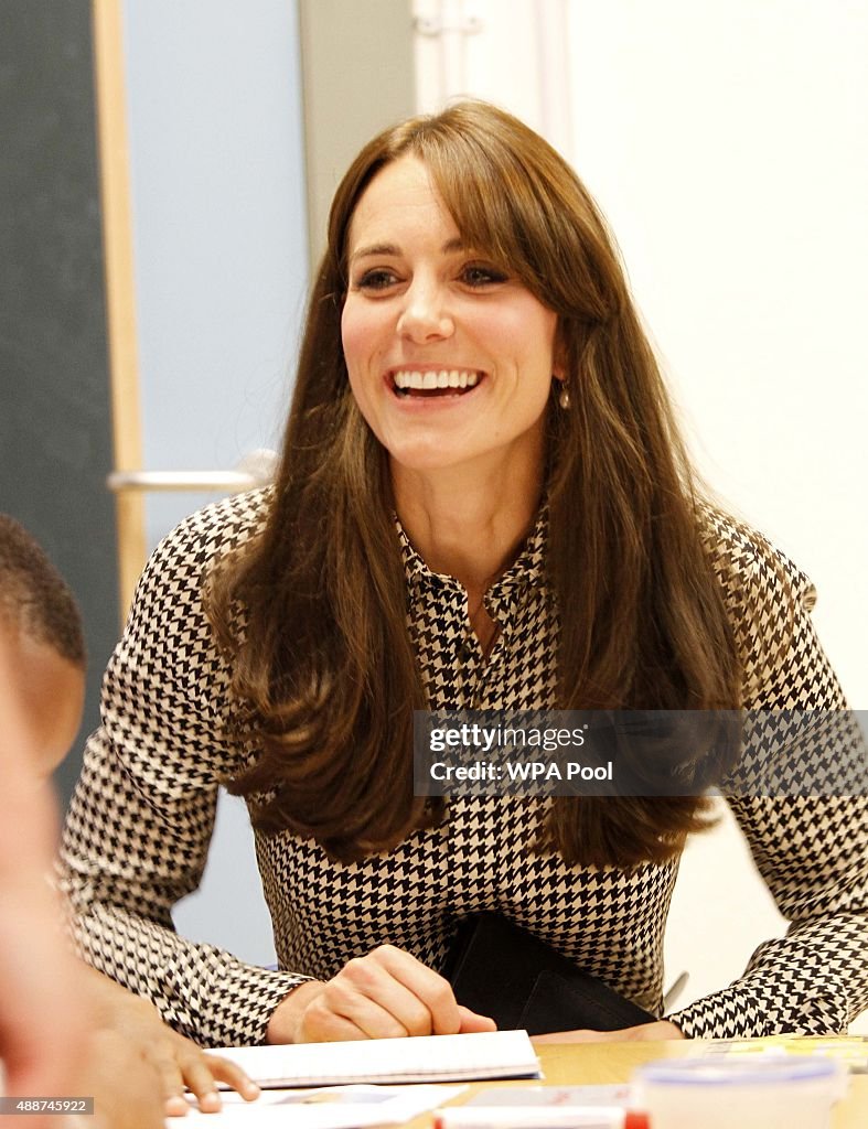 The Duchess Of Cambridge Visits The Anna Freud Centre