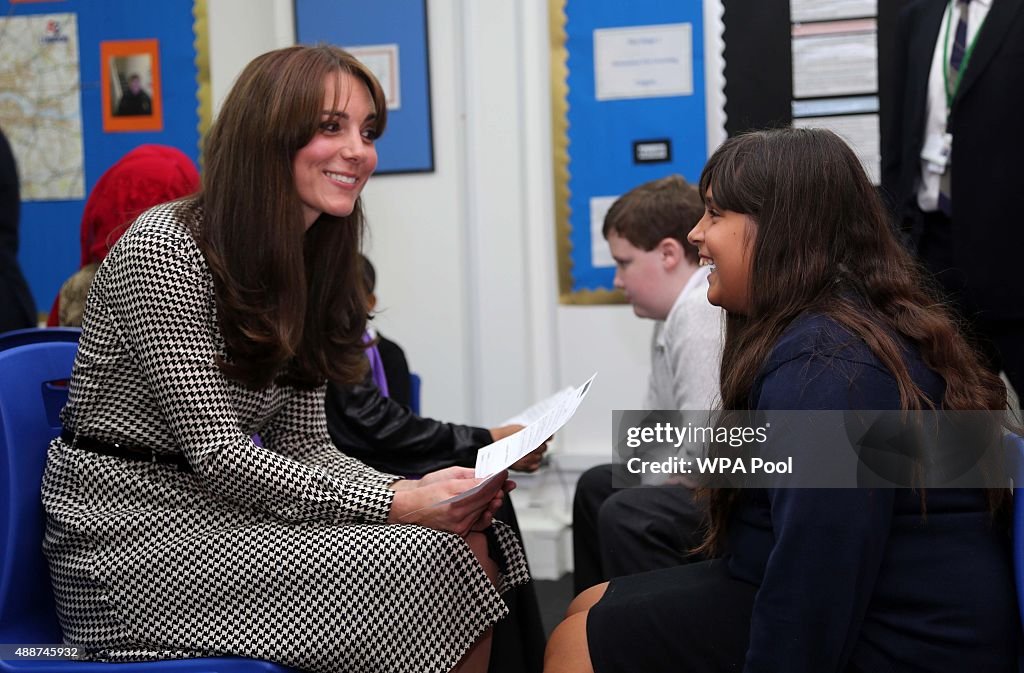 The Duchess Of Cambridge Visits The Anna Freud Centre