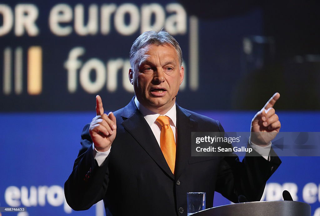 Viktor Orban Visits Berlin