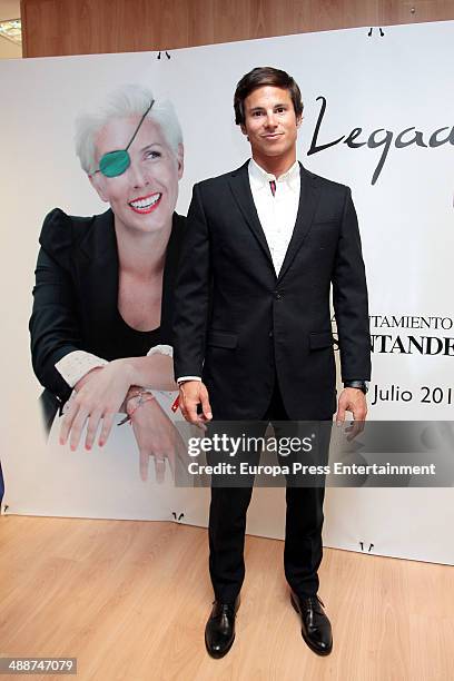 Widower of Maria de Villota, Rodrigo Garcia Millan attends the 'Maria de Villota Legacy' presentation at the Consejo Superior de Deportes on May 7,...