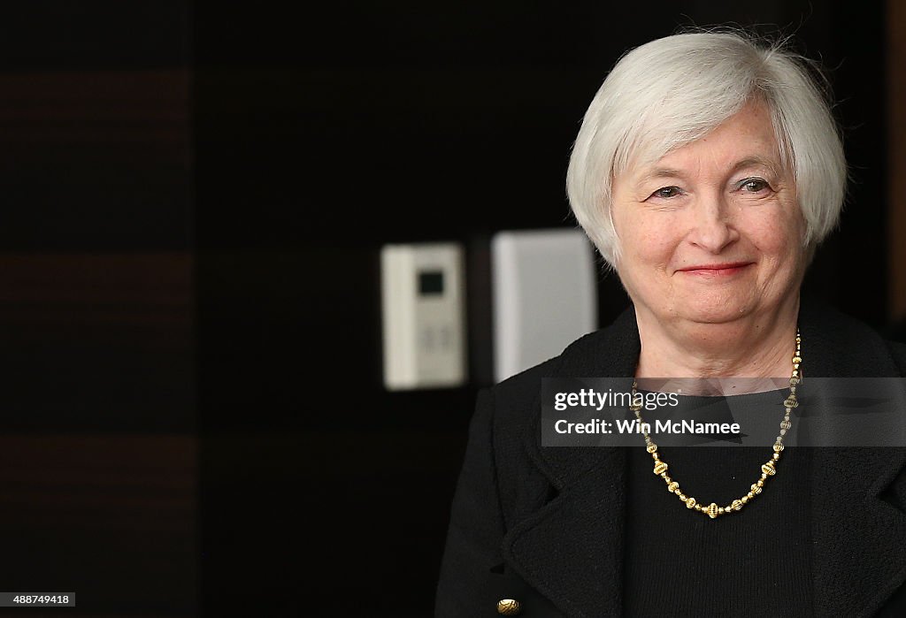 Janet Yellen Holds News Conference On Fed Interest Rate Decision