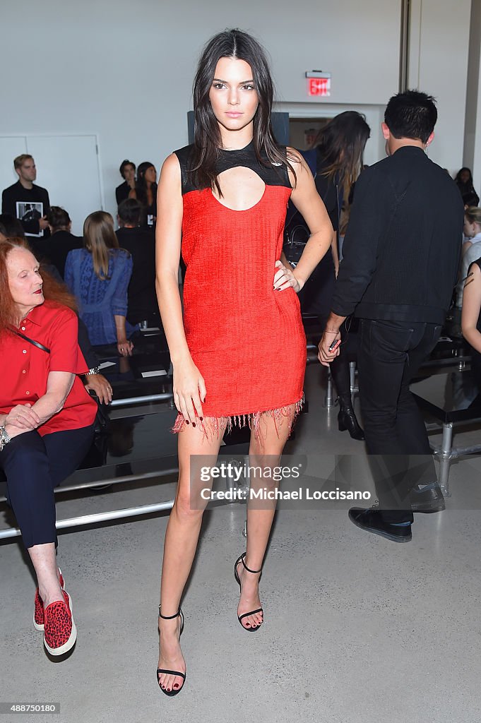 Calvin Klein Collection - Front Row - Spring 2016 New York Fashion Week: The Shows