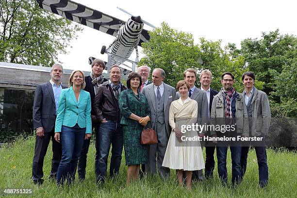 Christof Schenck, Zoo Frankfurt, Christine Strobl, ARD Degeto, director Roland Suso Richter, producer Nico Hoffmann, actress Barbara Auer, Manfred...