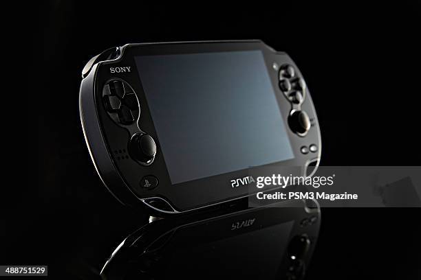 Sony PS Vita hand-held games console, photographed during a studio shoot for PSM3 Magazine, January 4, 2012.