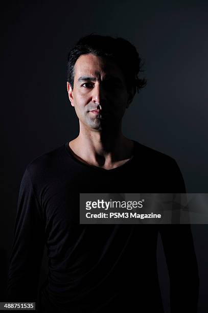 Portrait of British video games developer Tameem Antoniades, chief creative director of Ninja Theory, photographed at the Ninja Theory offices in...