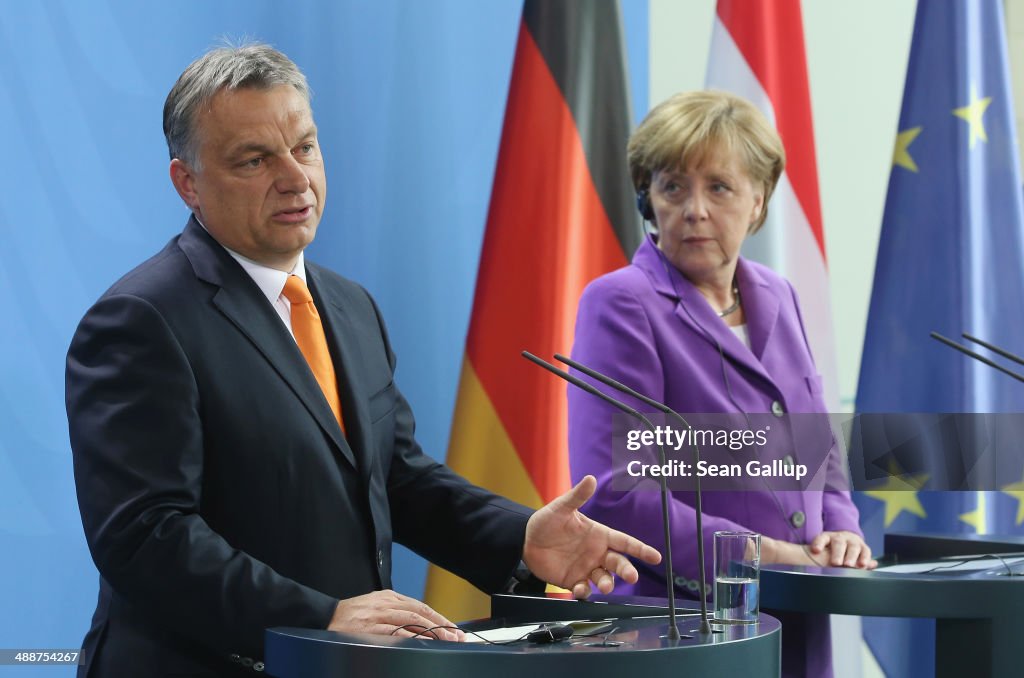 Viktor Orban Visits Berlin