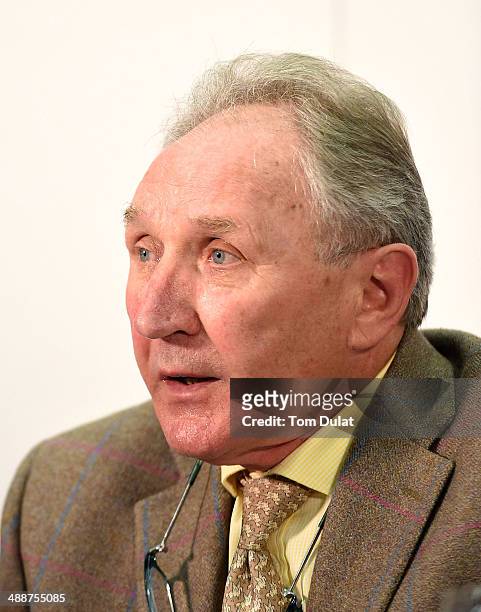 Howard Wilkinson speaks during the FA Chairman's England Commission Press Conference at Wembley Stadium on May 8, 2014 in London, England.