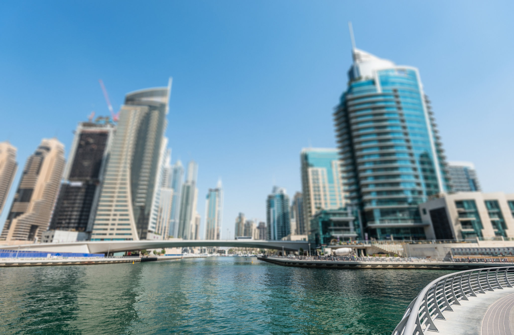 Dubai marina skyline Dubai marina skyline