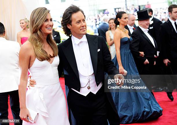 Lauren Bush Lauren and David Lauren attend the "Charles James: Beyond Fashion" Costume Institute Gala at the Metropolitan Museum of Art on May 5,...