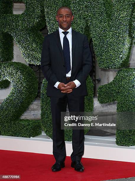 George Gregan attends the Rugby World Cup 2015 welcome party at The Foreign Office on September 17, 2015 in London, England.