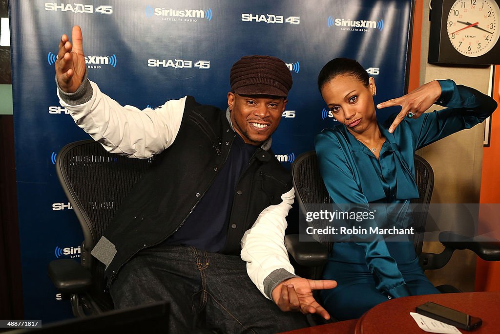 Celebrities Visit SiriusXM Studios - May 8, 2014