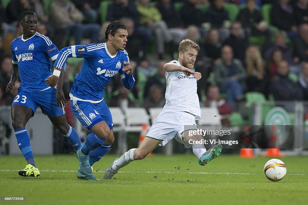 UEFA Europa League - "FC Groningen v Olympique Marseille"