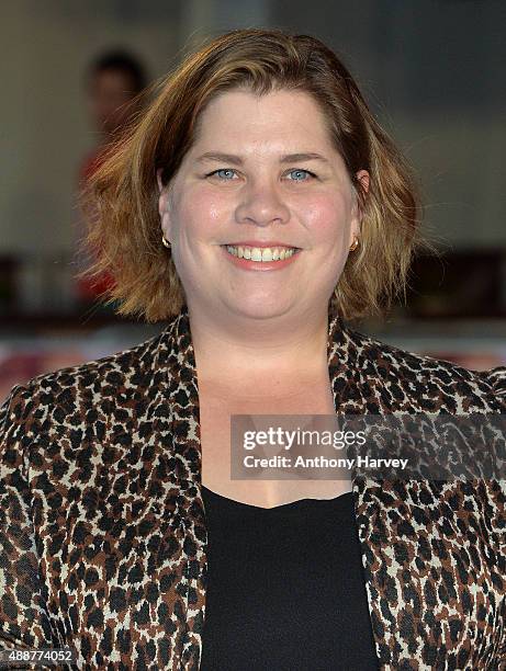 Katy Brand attends the European Premiere of "Miss You Already" at Vue West End on September 17, 2015 in London, England.