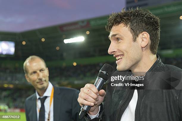 Olympique marseille, Afscheid, Eric Botteghin during the UEFA Europa League match between FC Groningen and Olympique Marseille on September 17, 2015...