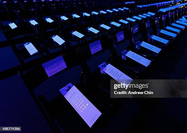 General atmosphere view before Nordstrom Vancouver Store Opening Gala Fashion Show at Vancouver Art Gallery on September 16, 2015 in Vancouver,...