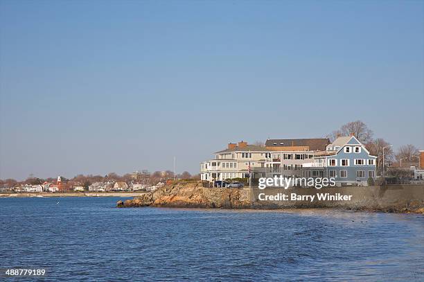 historic homes on atlantic coast - andover bildbanksfoton och bilder