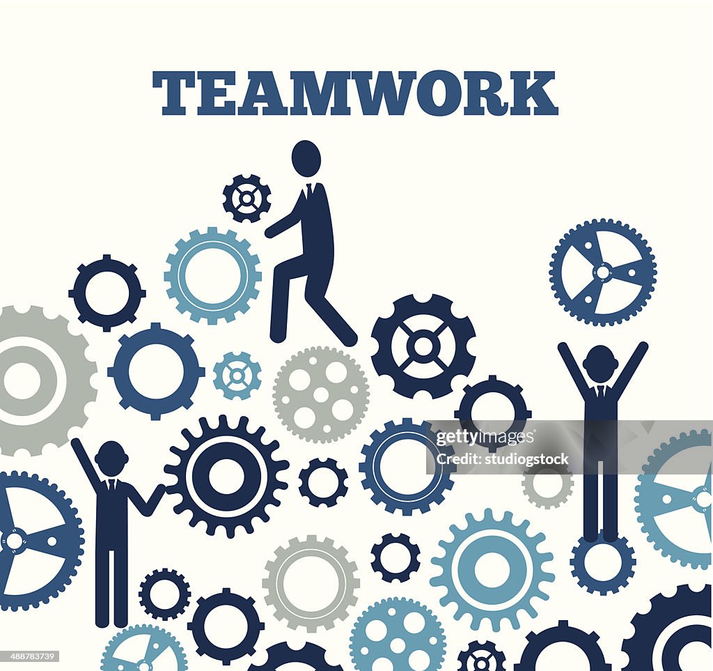 Teamwork Design High-Res Vector Graphic - Getty Images