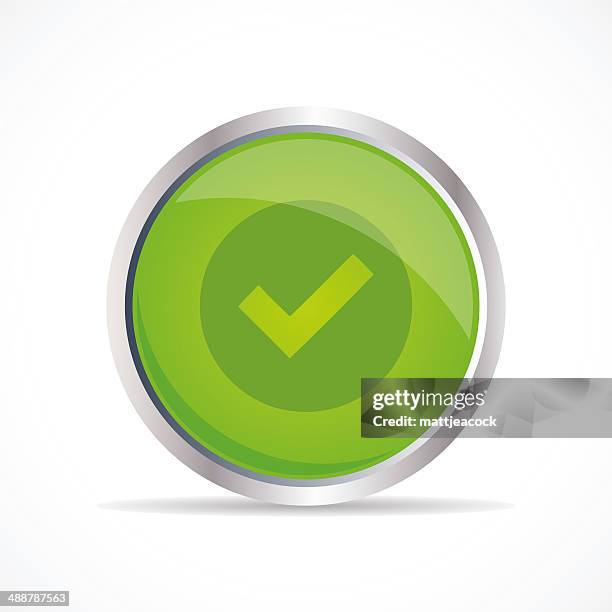 Ticked Button Tick Button Photos and Premium High Res Pictures - Getty Images