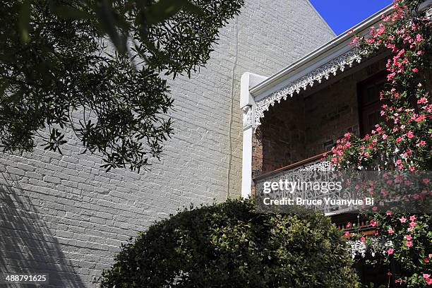 traditional terrace house - paddington sydney stock pictures, royalty-free photos & images