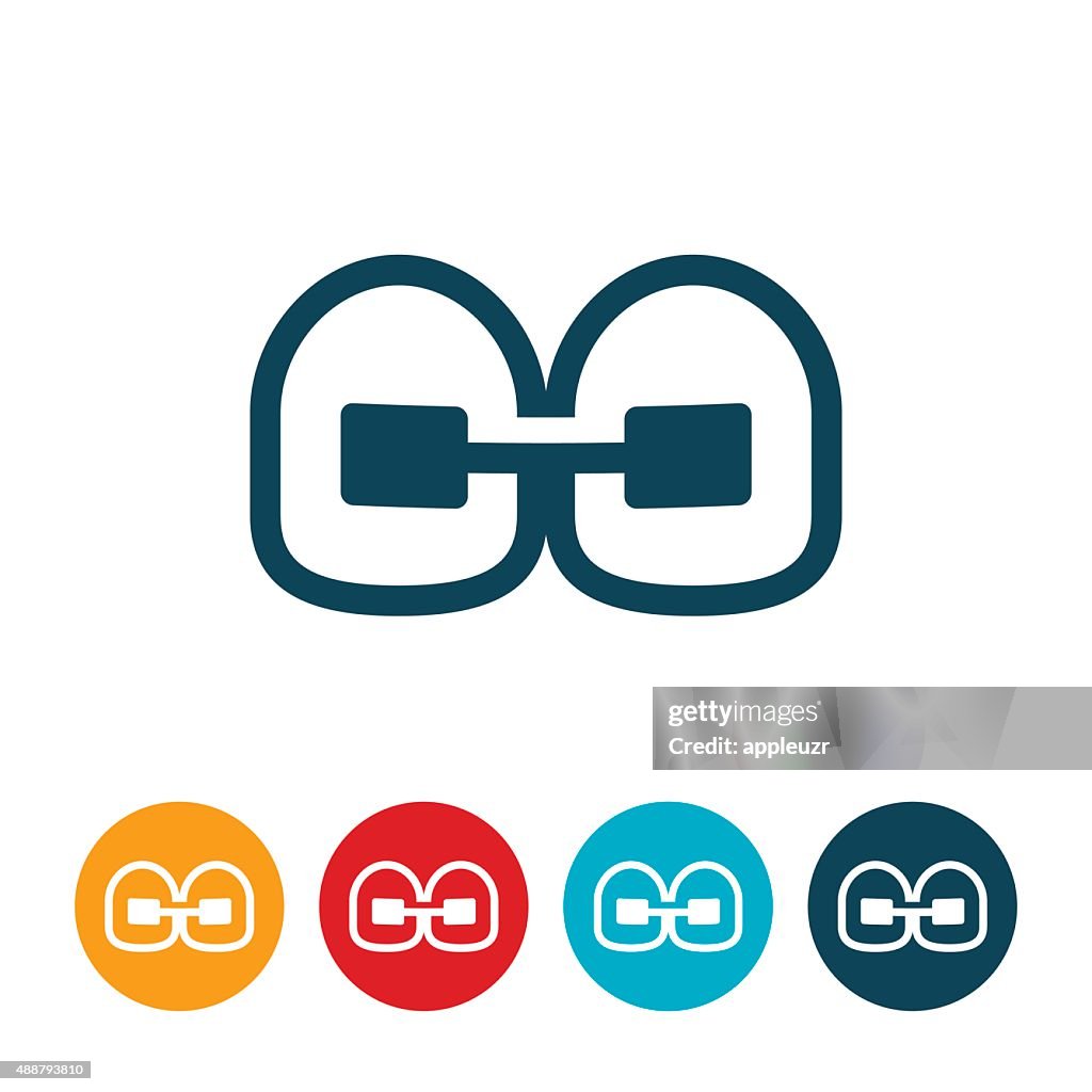 Orthodontics Braces Icon