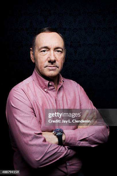 Actor Kevin Spacey is photographed for Los Angeles Times on April 29, 2014 in Beverly Hills, California. PUBLISHED IMAGE. CREDIT MUST READ: Jay L....