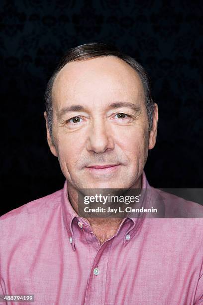 Actor Kevin Spacey is photographed for Los Angeles Times on April 29, 2014 in Beverly Hills, California. PUBLISHED IMAGE. CREDIT MUST READ: Jay L....