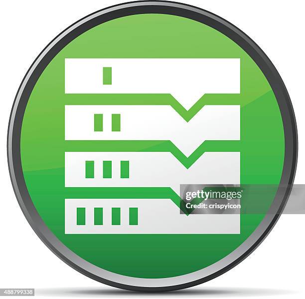 flowchart icon on a round button. - org chart white background stock illustrations