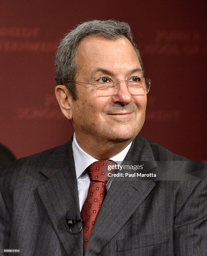 A Conversation With Ehud Barak