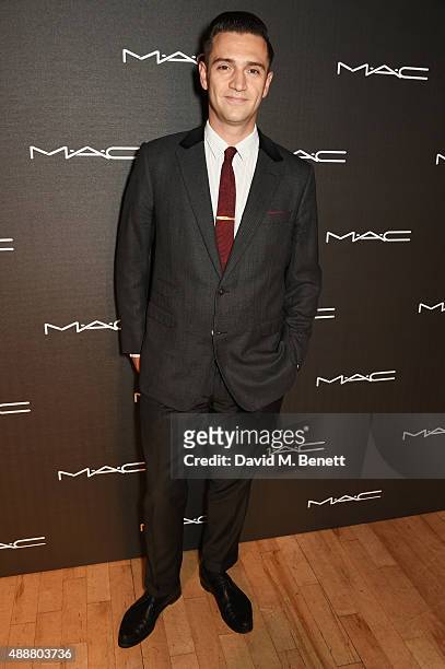 Reg Traviss attends an exclusive party hosted by MAC Cosmetics in celebration of London Fashion Week featuring a special live performance by FKA...