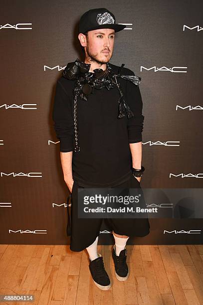 Rob Meyer attends an exclusive party hosted by MAC Cosmetics in celebration of London Fashion Week featuring a special live performance by FKA Twigs...