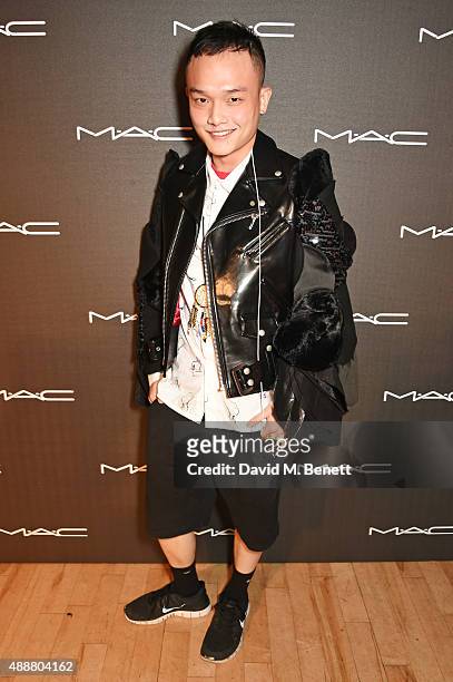 Adam Chen attends an exclusive party hosted by MAC Cosmetics in celebration of London Fashion Week featuring a special live performance by FKA Twigs...