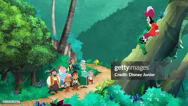Croctastrophy!" - Jake and crew must find Nanny Nell when some baby crocodiles mistake Captain Hook for their father. This episode of Jake and the...