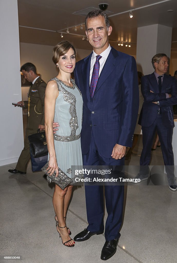 The King And Queen Of Spain Visit Miami