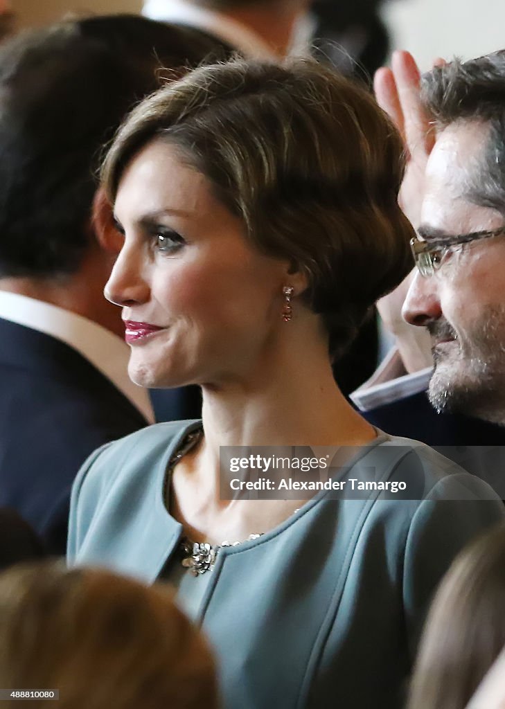 The King And Queen Of Spain Visit Miami