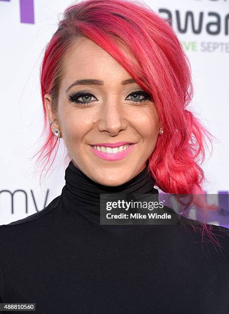 Internet personality Jenna Marbles attends VH1's 5th Annual Streamy Awards at the Hollywood Palladium on Thursday, September 17, 2015 in Los Angeles,...