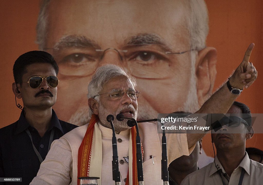 BJP Leader Narendra Modi Rallies in Rohaniya