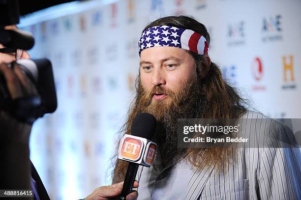 Personality Willie Robertson attends the 2014 A+E Networks Upfront on May 8, 2014 in New York City.