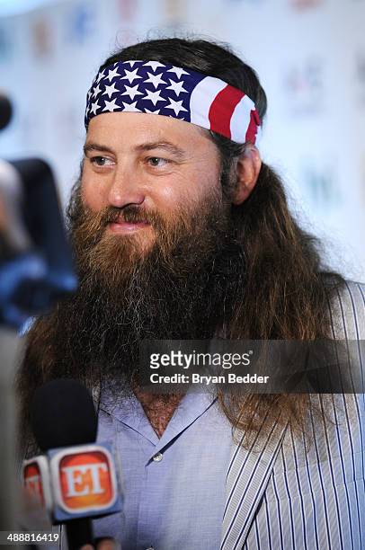 Personality Willie Robertson attends the 2014 A+E Networks Upfront on May 8, 2014 in New York City.
