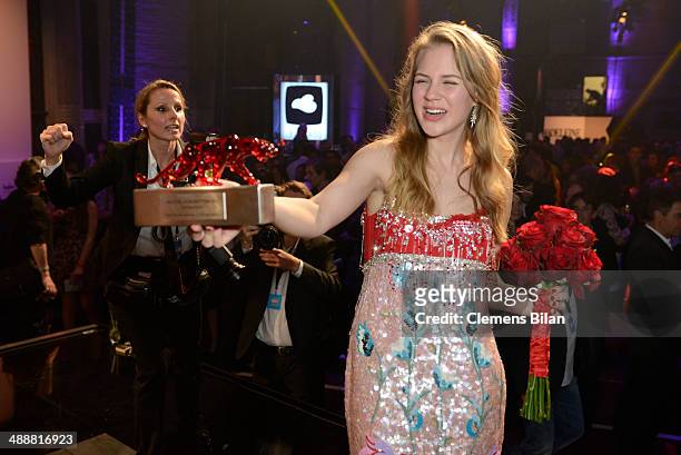 Alicia von Rittberg attends Leonardo at the New Faces Award Film 2014 at e-Werk on May 8, 2014 in Berlin, Germany.