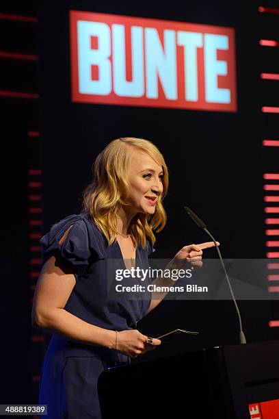 Anna Maria Muehe attends Leonardo at the New Faces Award Film 2014 at e-Werk on May 8, 2014 in Berlin, Germany.